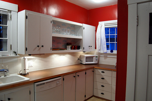 Red Kitchens Walls