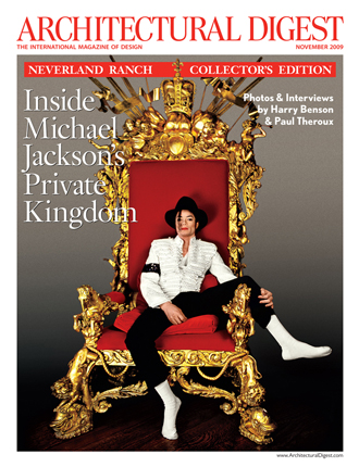 November's Architectural Digest Features Michael Jackson's Neverland Ranch