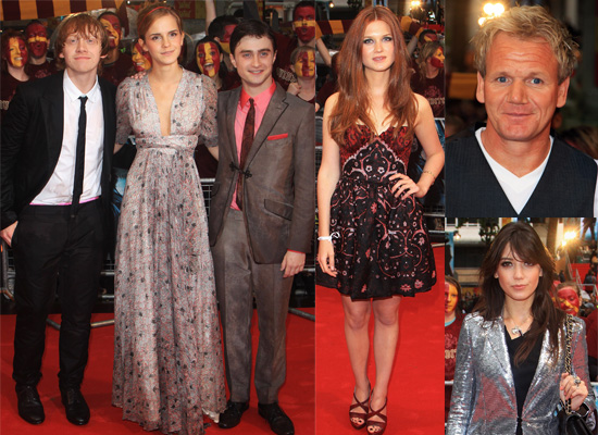 Photos Of Daniel Radcliffe Emma Watson Rupert Grint Bonnie Wright 