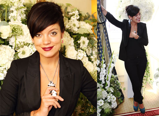 Lily Allen Nips Out To Her London Jewellery Launch