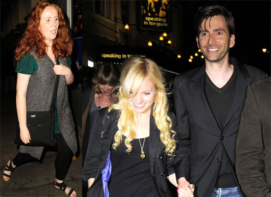 Tennant And Moffett. DJ David Tennant Goes Out with