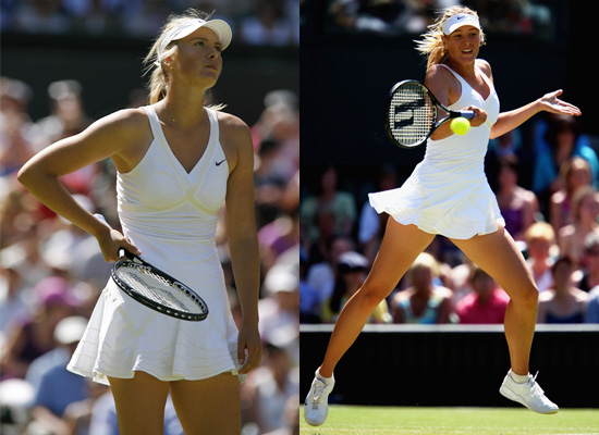 maria sharapova tennis player. Whilst she is off court, Maria