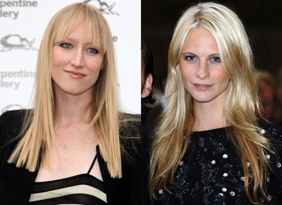 Both have a pale blonde color but which shade and style do you prefer