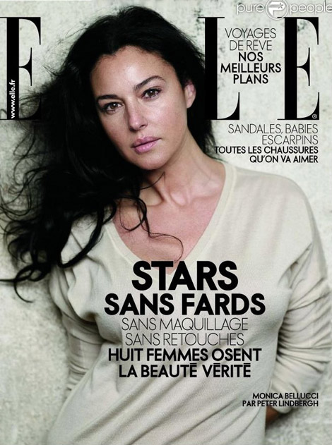 Filed in: Celebrities With No Makeup for French Elle April 2009 | Tagged 