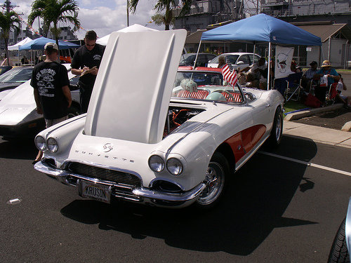 1962 Chevy Corvette.