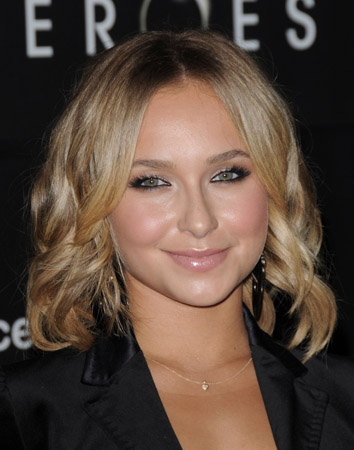 hayden panettiere hair bob back. and hair looks of Hayden.