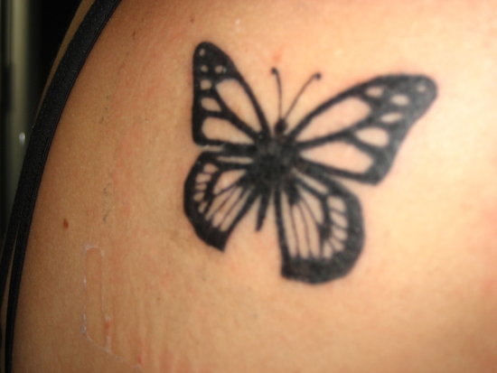 Joy's Butterfly Tattoo originally uploaded by gotrevgo