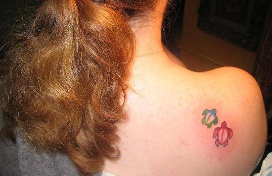The Back With Text Tattoo