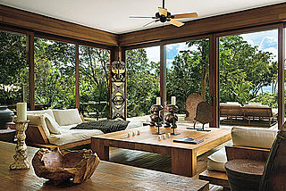 Donna Karan's Home in the Turks and Caicos is a Showroom for her Urban Zen Collection