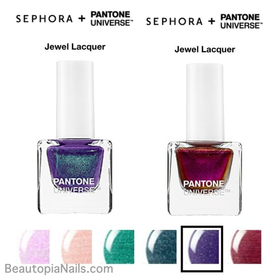 Pantone Jewel Lacquers at Sephora Pantone Jewel Lacquers at Sephora