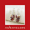 Garnet Love Earrings