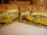 Avocado and Mango Sandwiches With Cilantro-Lime Mayonnaise