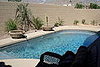 More pics of the backyard. In the distance is where I plan to add grass. 