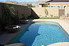Now the grass is added and my backyard is complete. My dogs love playing in the grass and lying in it. 