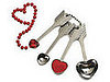 Heart-Shaped Measuring Spoons