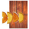 Orange Peel and Natural Wood
