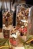 Chocolate used as vase filler