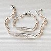 Pearl i.d. bracelet ($70)  