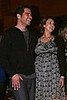 Jessica Alba and Cash Warren smiled their way through Baron Davis's big birthday bash.