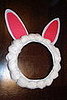 Voila! Bunny ears are ready.