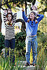 The Cross–Mahoney clan looked oh so happy enjoying a day at a Santa Monica park.<a href="http://www.pacificcoastnewsonline.com">