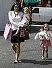Brooke took her Henchy girls out for some shopping at Calypso.