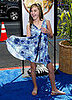 Rachel Fox flirted with the camera at the Nim's Island premiere.