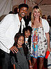 Will Smith and his kids strike a pose with pal Cameron Diaz.