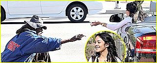 Vanessa Hudgens Helps the Homeless Vanessa Hudgens Helps the Homeless