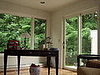Master bedroom - before window treatments - Lenox, MA