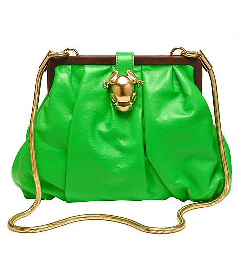 Guess Who Designed This Fluorescent-Green Handbag? 