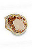 Nordstrom Crystal Collection Oversize Teardrop Crystal Ring