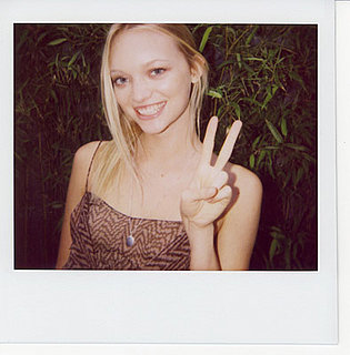 Models Shake It For a Polaroid Picture 