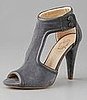 Paul & Joe Faken Open Toe T Strap Pump   