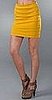 Larsen Gray Banded Miniskirt