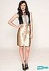 Korton's jacket dress made of seatbelts . . . that Rachel Zoe loved.