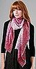 YARNZ Multi Ombre Leopard Scarf