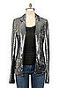Les Chiffoniers Sequin Single Breasted Jacket