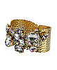 Forever 21Jewel Cluster Hinged Bracelet ($7)