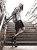 Girls on Film: Sasha Pivovarova, Vogue UK, January