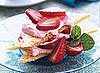 Strawberry Cheesecake Cookie Stacks