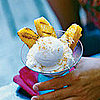 Rum-Macadamia Ice Cream With Grilled Pineapple and Coconut