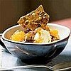 Caramel, Orange, and Date Sundaes