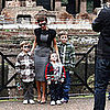A Beckham Roman Holiday