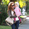 Isla Takes Her Pink Lady For a Walk