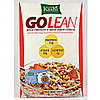 Kashi Go Lean Cereal With a Sliced Banana, Walnuts, and Skim Milk