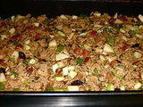 Cranberry-Pear Wild Rice Stuffing