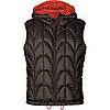 Down Vest With Hood