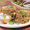 Black-eyed Pea Cornbread Cakes With Jalapeño Sour Cream