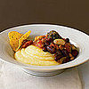 Red & White Chili with Polenta